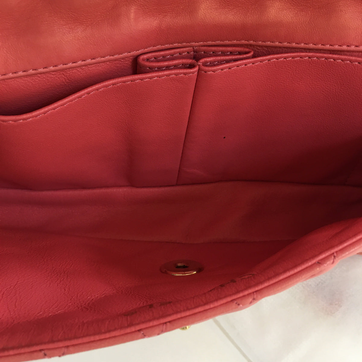 Top Quality Chanel Limited Edition "Bonne Chance" Timeless Pochette Single New in pink leather