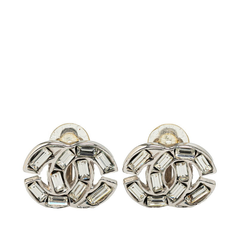 Chanel Coco Mark Rhinestone Earrings