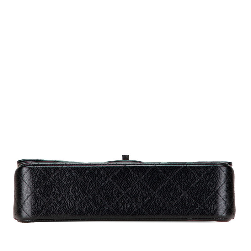 Chanel Matelasse25 Double Flap Caviar Shoulder Bag