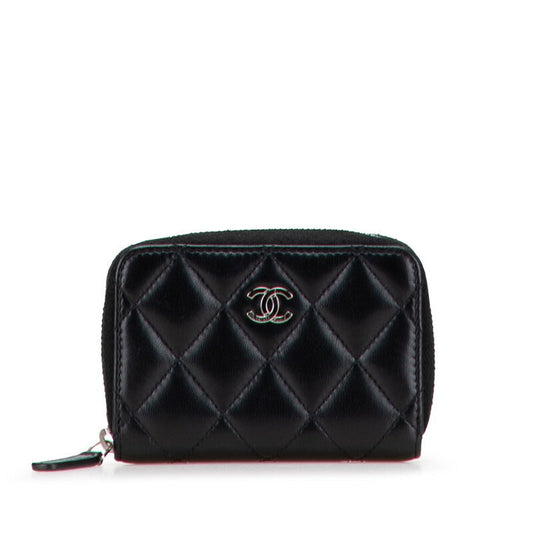 Chanel Classic Zip Coin Purse Lambskin Coin Purse