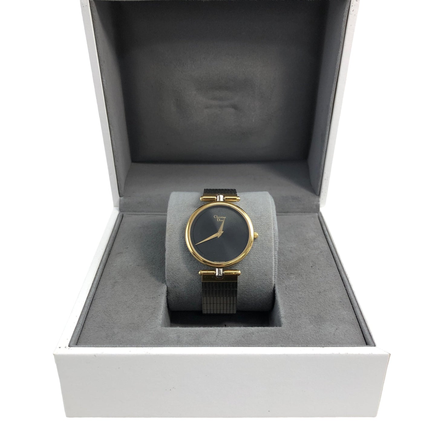 Christian Dior Watch Silver×Black Vintage cx7it7