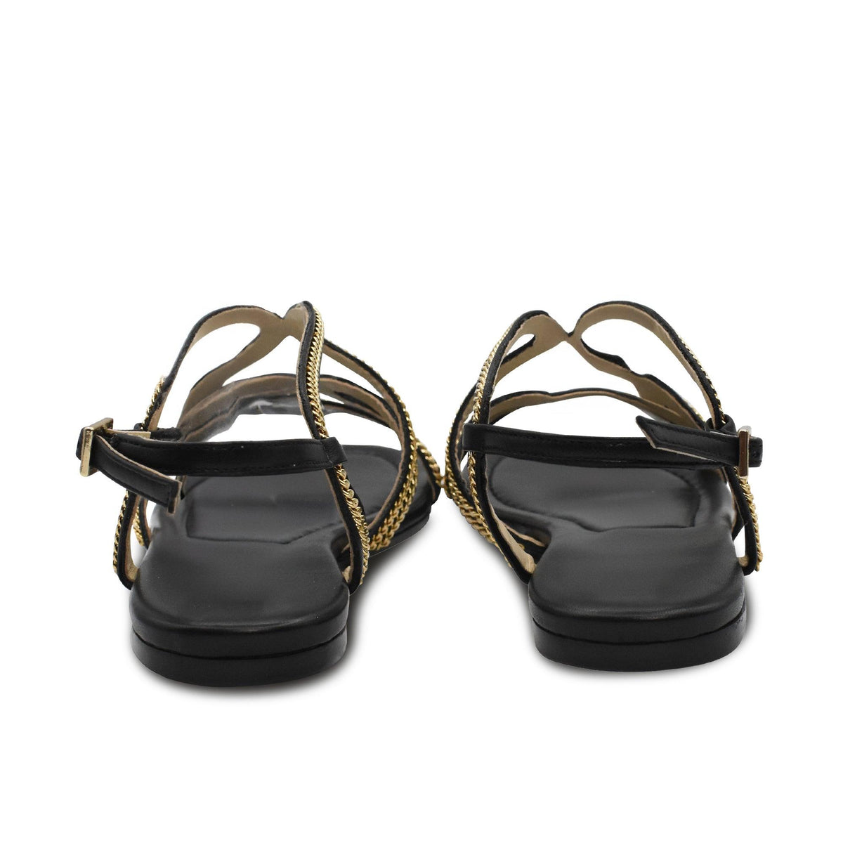 Jimmy Choo 'Nickel Flat' Sandals - Women's 37