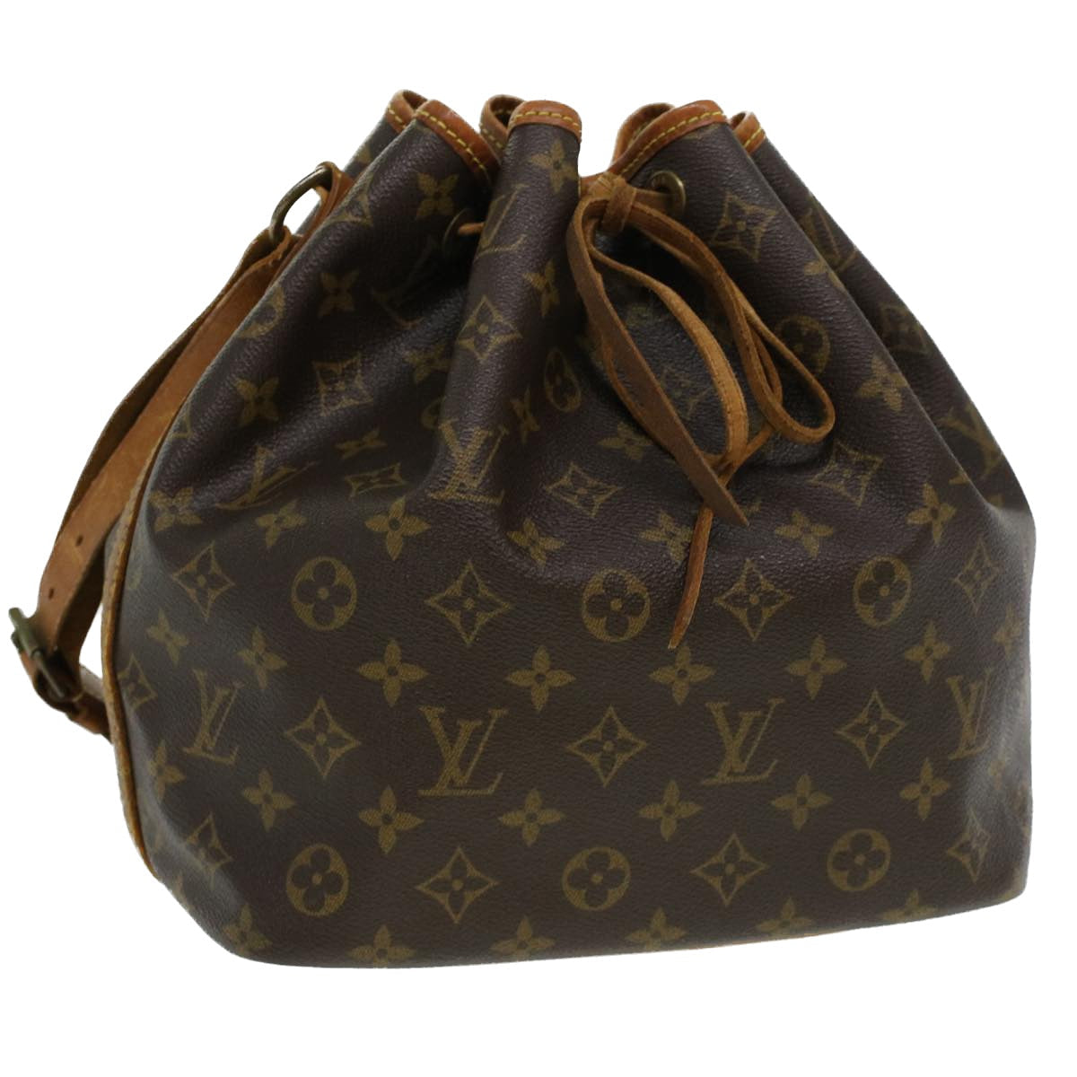 LOUIS VUITTON Monogram Petit Noe Shoulder Bag M42226 LV  jk3024