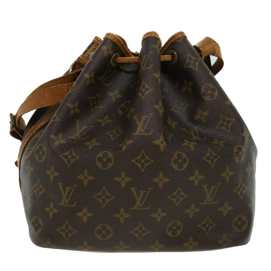 LOUIS VUITTON Monogram Petit Noe Shoulder Bag M42226 LV  jk3024