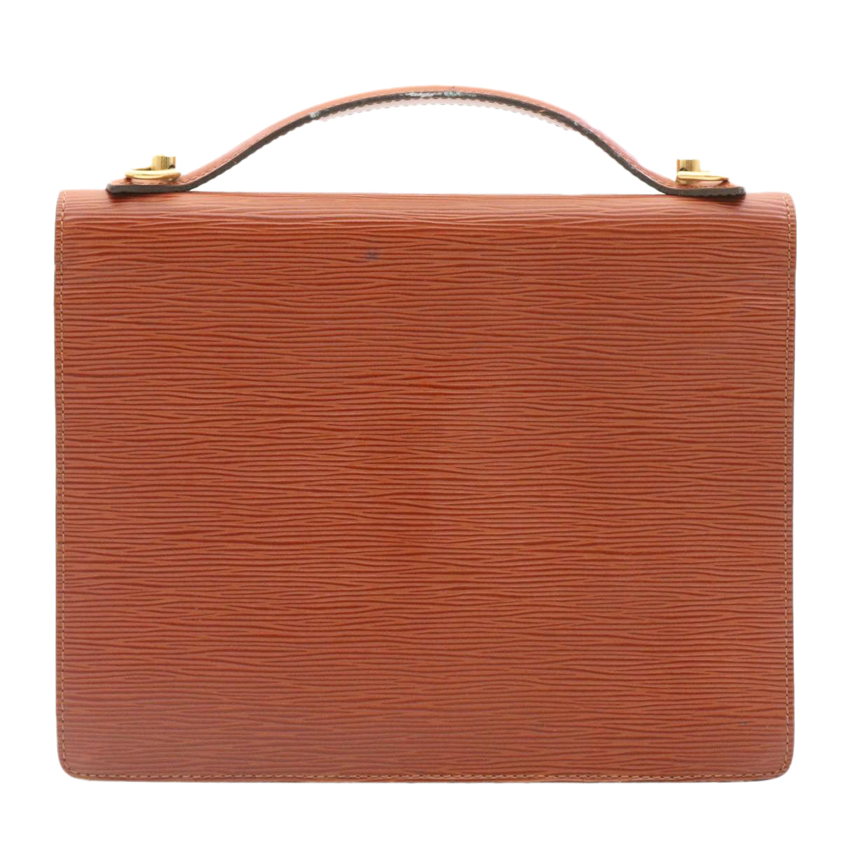 LOUIS VUITTON Epi Monceau Hand Bag Brown M52123 LV  ai619