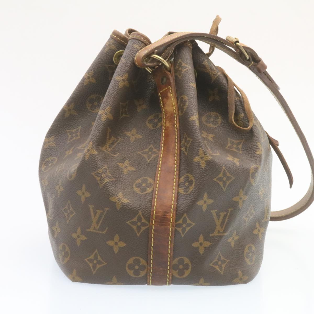LOUIS VUITTON Monogram Petit Noe Shoulder Bag M42226 LV  jk839