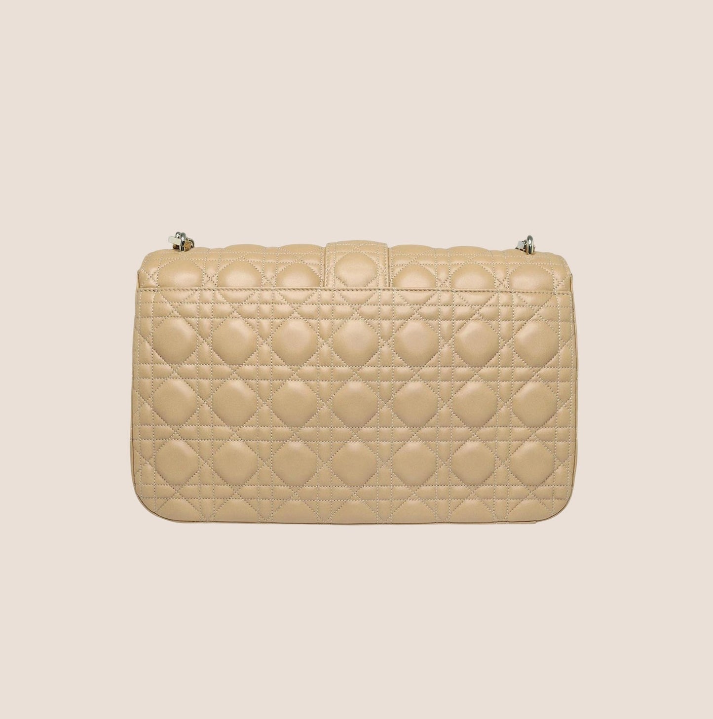CHRISTIAN DIOR MISS DIOR CARAMEL CANNAGE SHOULDER BAG