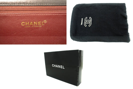 Top Quality Chanel Full New Chain Shoulder Bag Clutch Black Quilted Lambskin