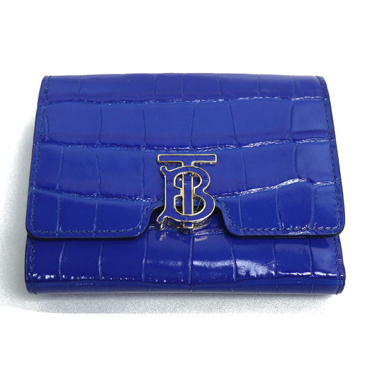 Burberry TB Logo Folding Wallet Blue