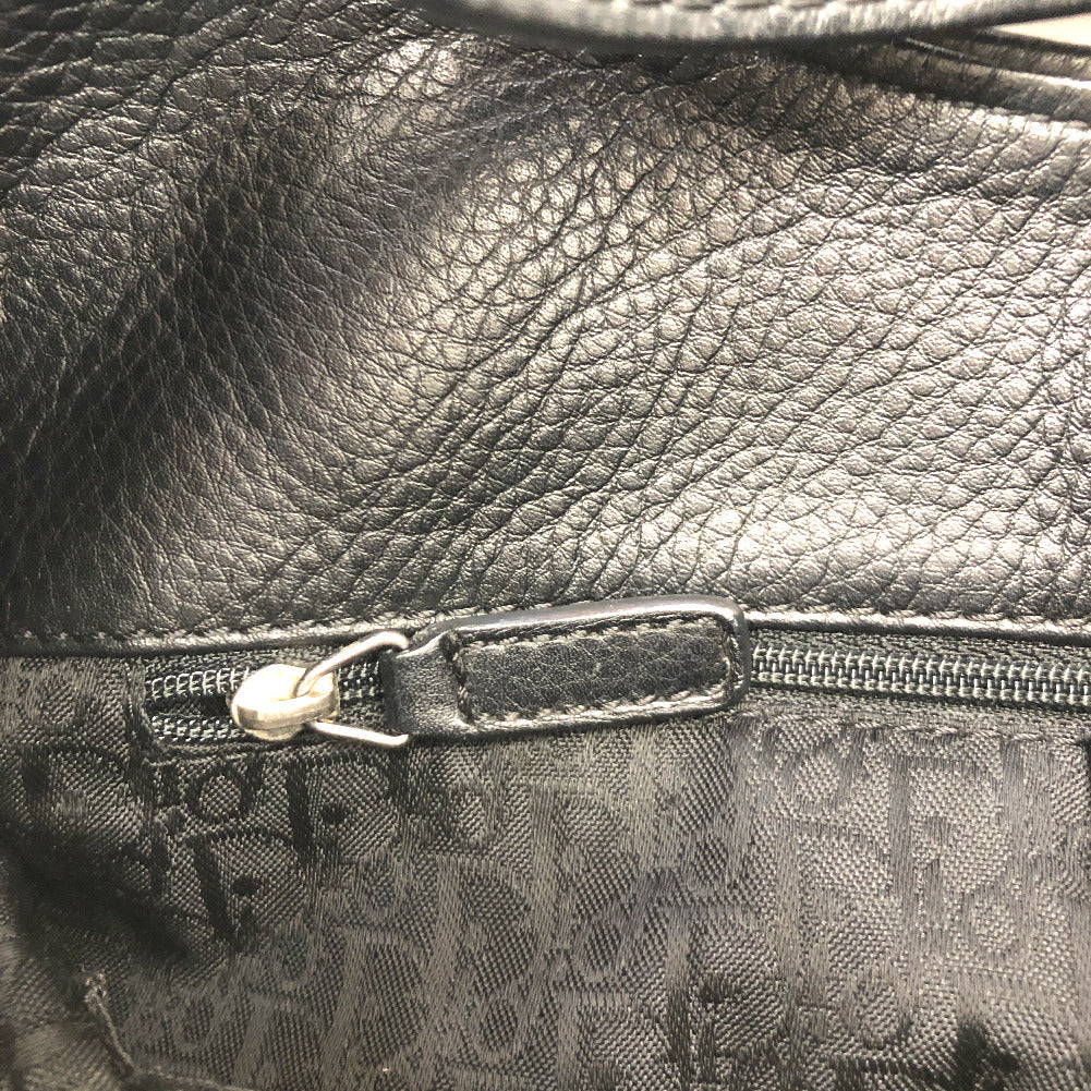Leather Ethnic Hobo Bag