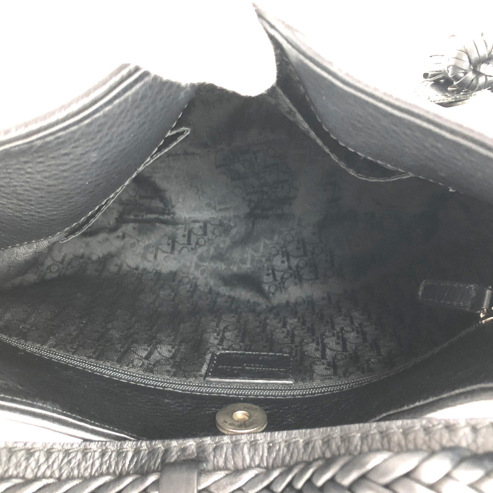 Leather Ethnic Hobo Bag