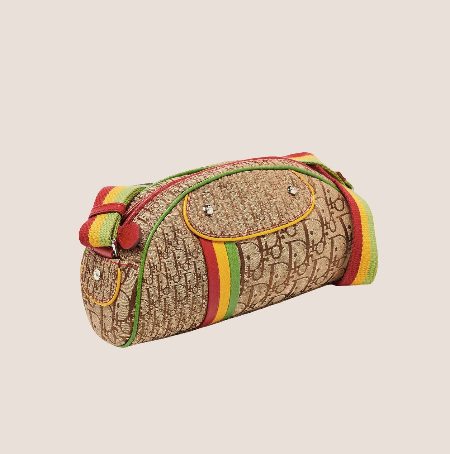 CHRISTIAN DIOR 2004 RASTA CROSSBODY BAG