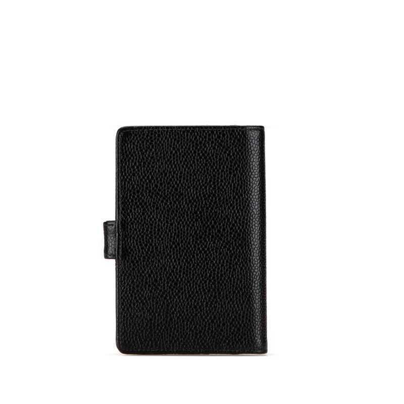 Chanel Caviar Skin Coco Mark Notebook Cover Agenda