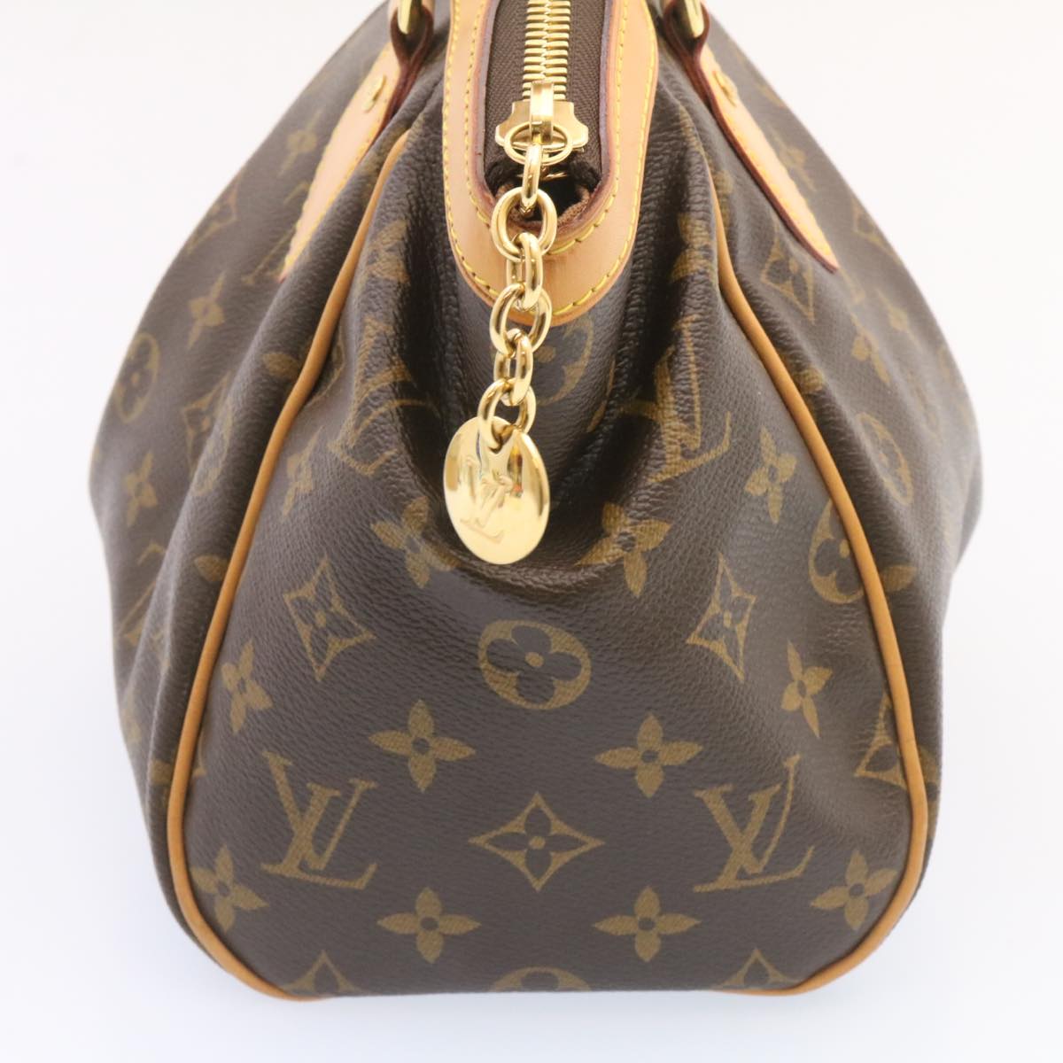 LOUIS VUITTON Monogram Tivori PM Hand Bag M40143 LV Auth ki1154A