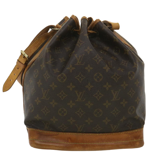 LOUIS VUITTON Monogram Noe Shoulder Bag M42224 LV Auth ki2591