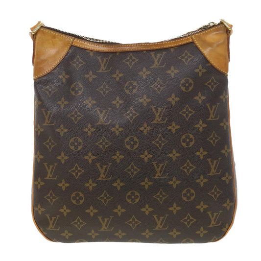 LOUIS VUITTON Monogram Odeon MM Shoulder Bag M56389 LV Auth ki2684