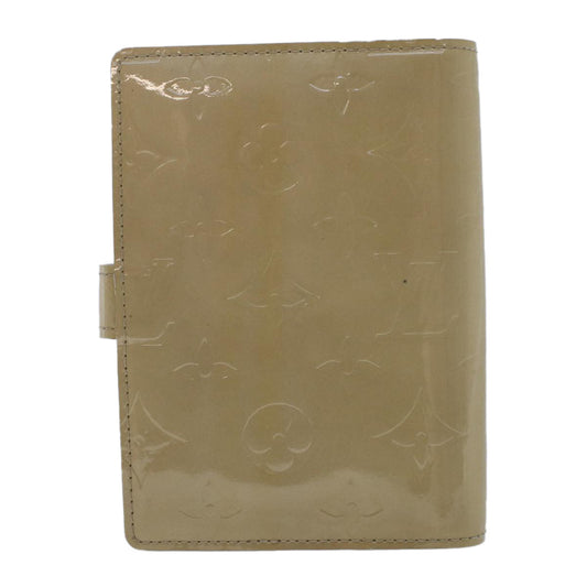 LOUIS VUITTON Monogram Vernis Agenda PM Day Planner Cover R21009 LV Auth ki3136