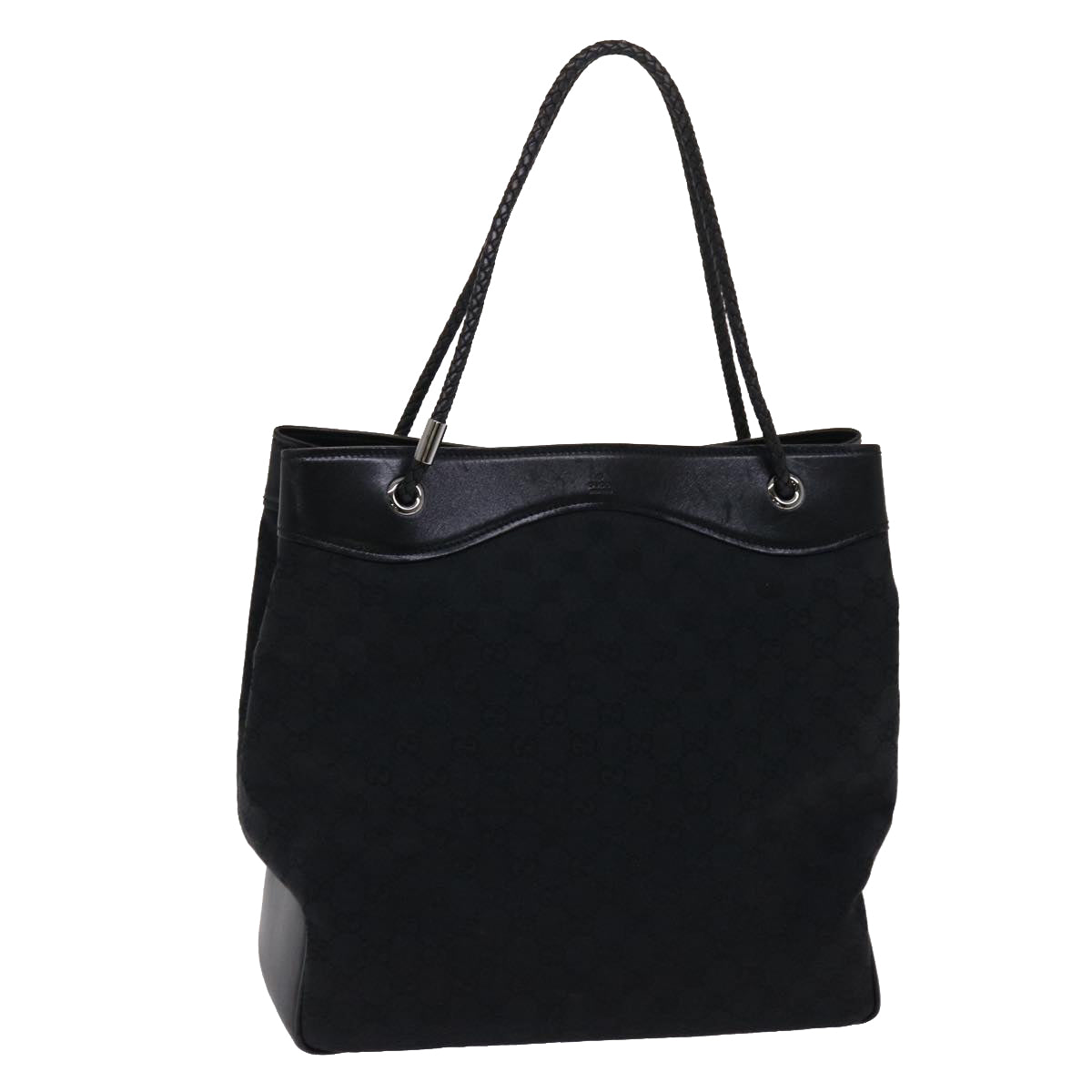 GUCCI GG Canvas Tote Bag Black 109141  ki3210