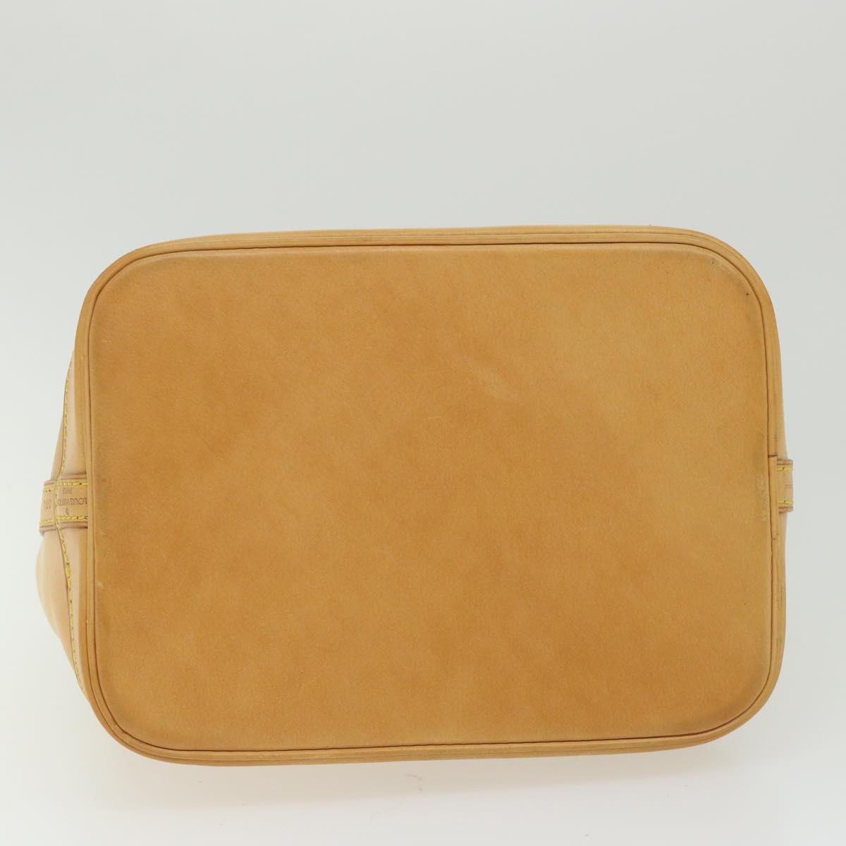 LOUIS VUITTON Nomad Mini Noe Hand Bag Leather Beige M43528 LV Auth ki3759