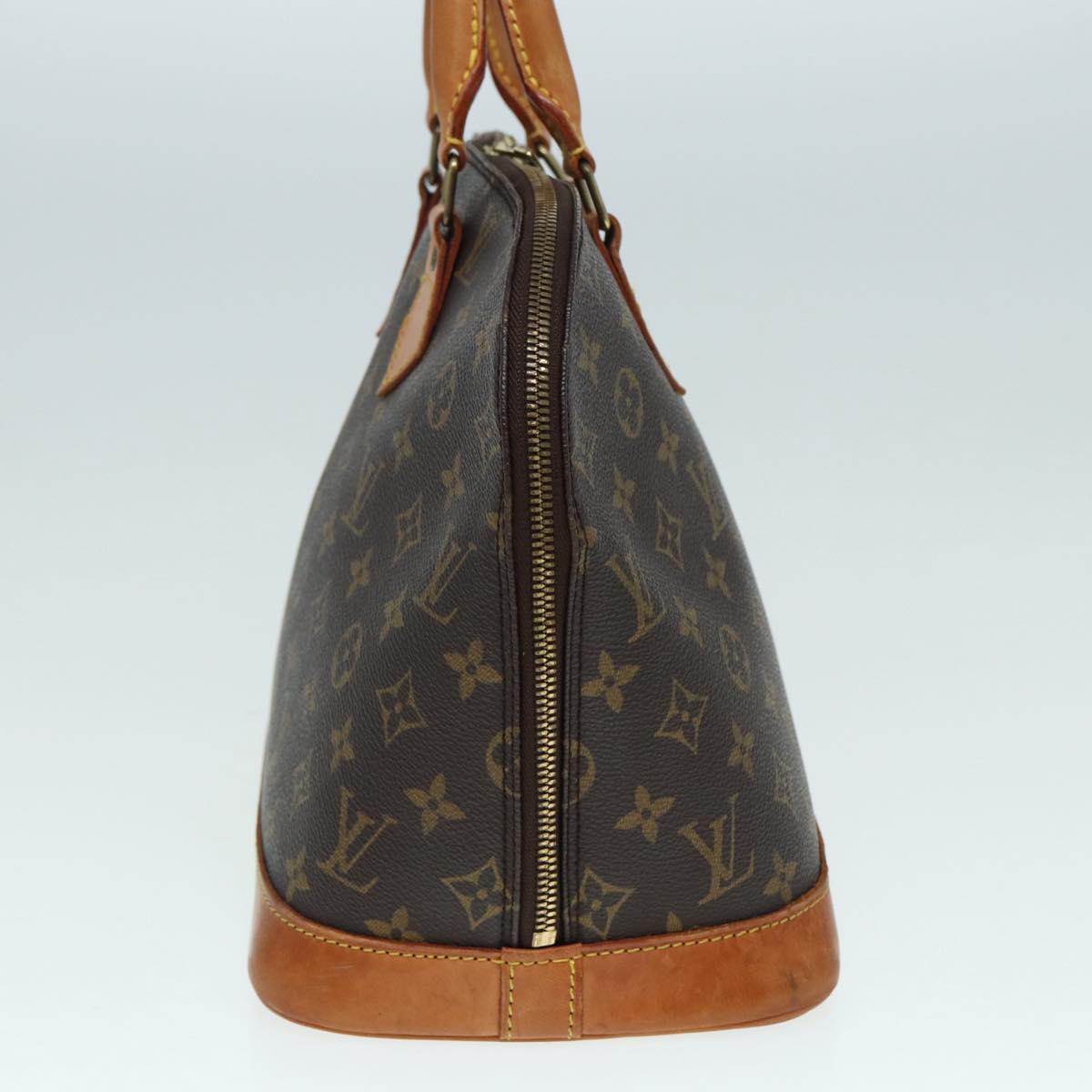 LOUIS VUITTON Monogram Alma Hand Bag M51130 LV Auth ki4811