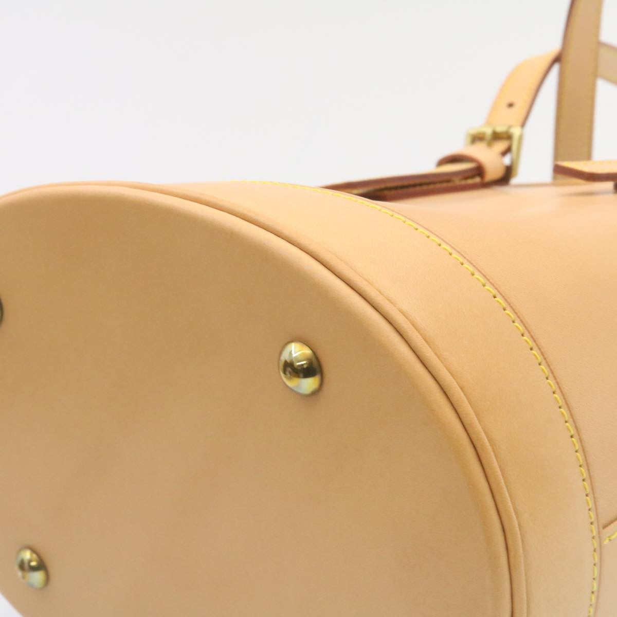 LOUIS VUITTON Nomad Bucket PM Shoulder Bag Beige M85001 LV  knn075