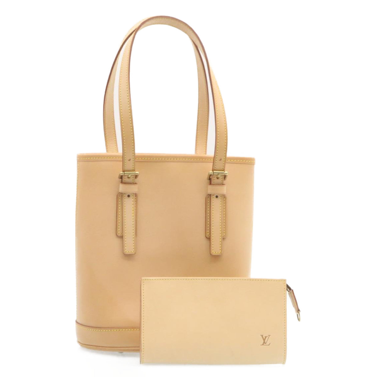 LOUIS VUITTON Nomad Bucket PM Shoulder Bag Beige M85001 LV  knn075