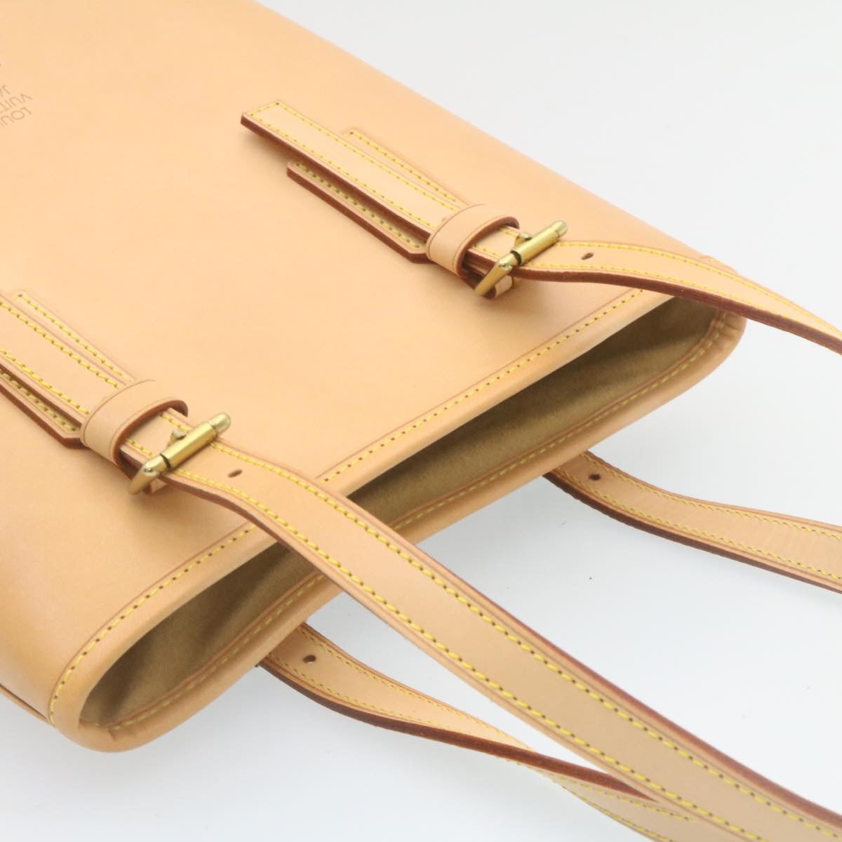 LOUIS VUITTON Nomad Bucket PM Shoulder Bag Beige M85001 LV  knn075