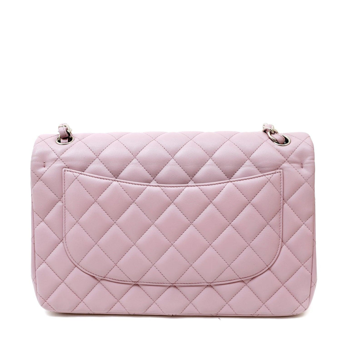 Chanel Lavender Lambskin Jumbo Classic Flap