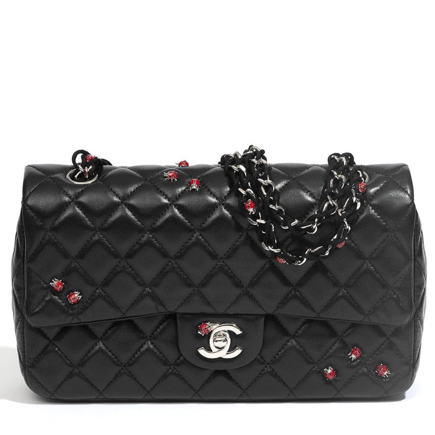 Classic Medium Lady Bug Flap Bag