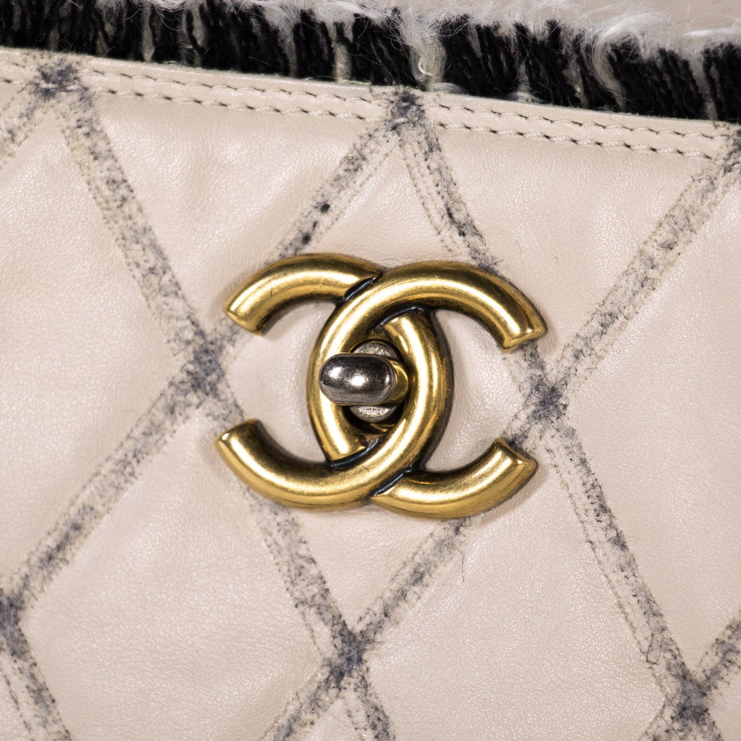 Chanel Tweedy Tote Bag