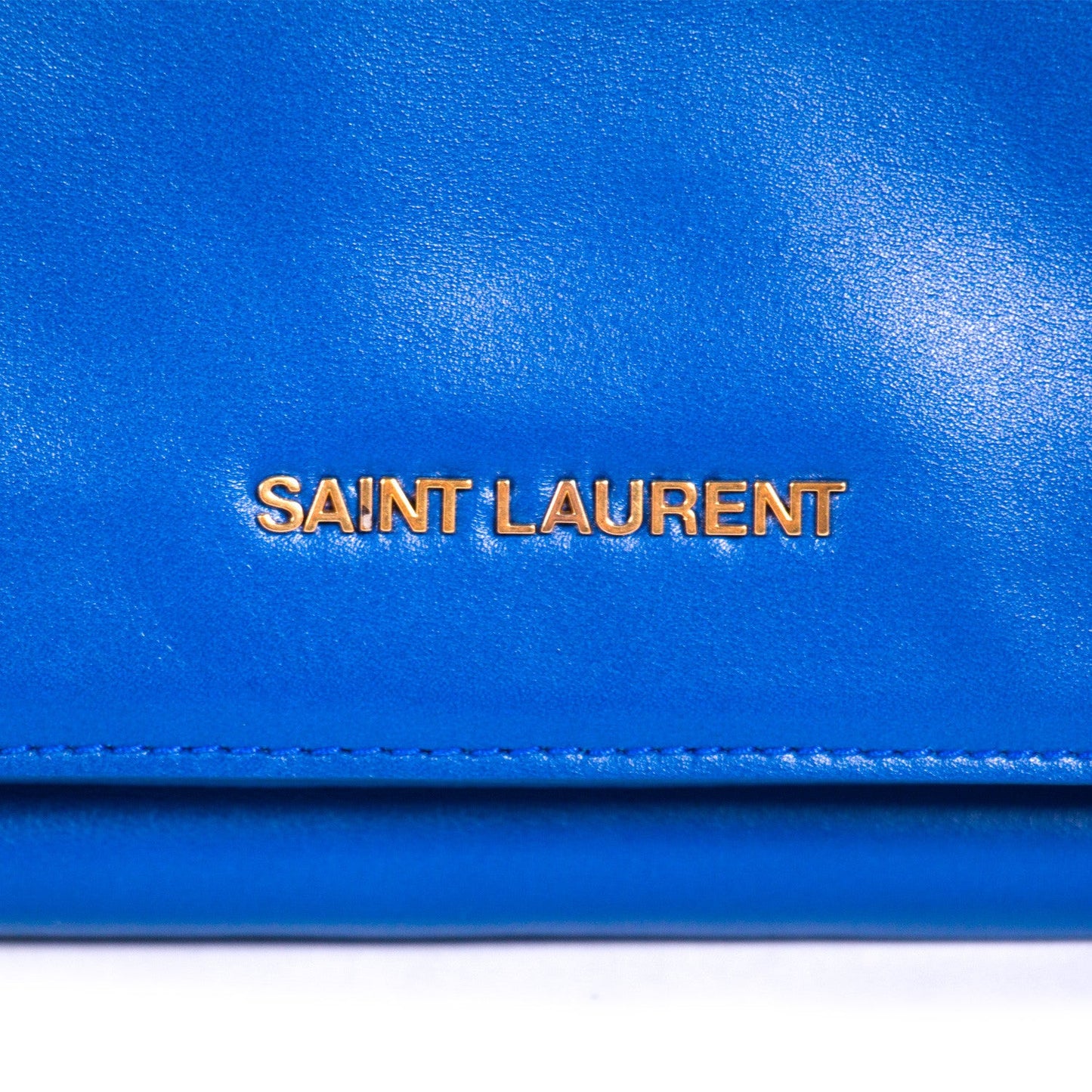 Saint Laurent Letters Fold-Over Clutch