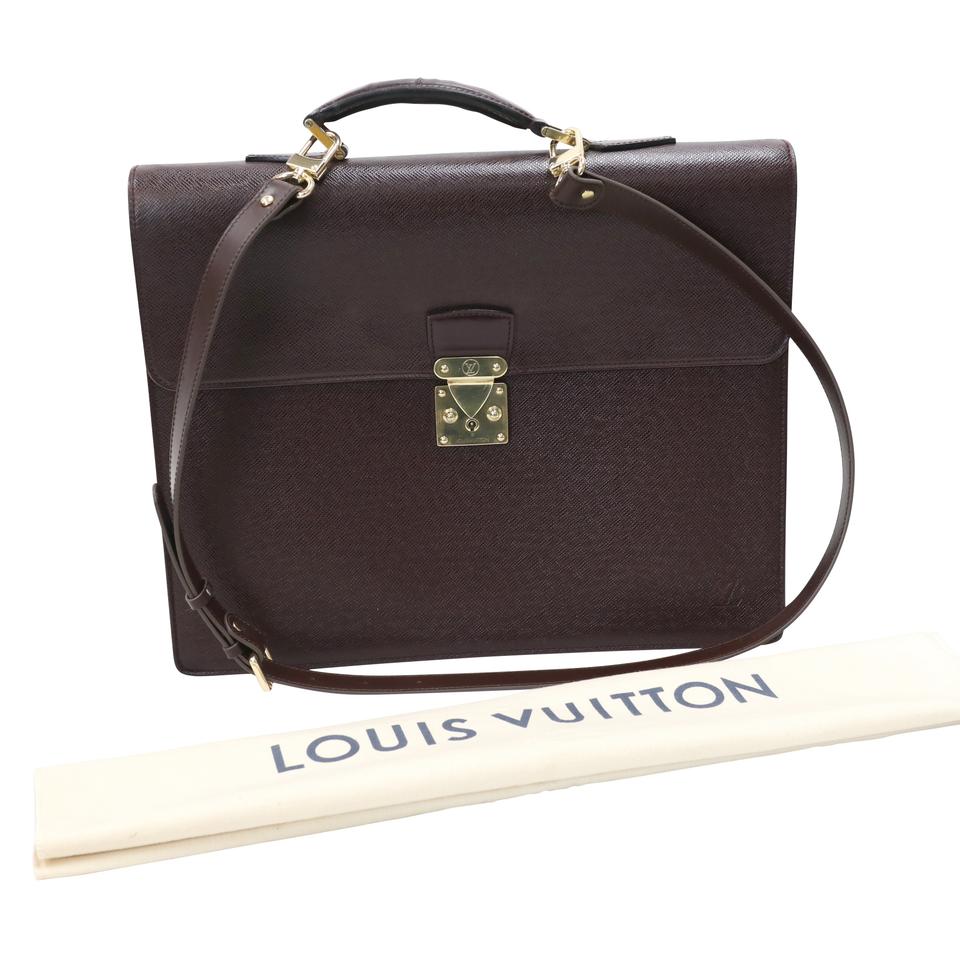 Louis Vuitton Briefcase EPI Laguito Ambassador Serviette Leather Travel Bag LV-S0304P-0014