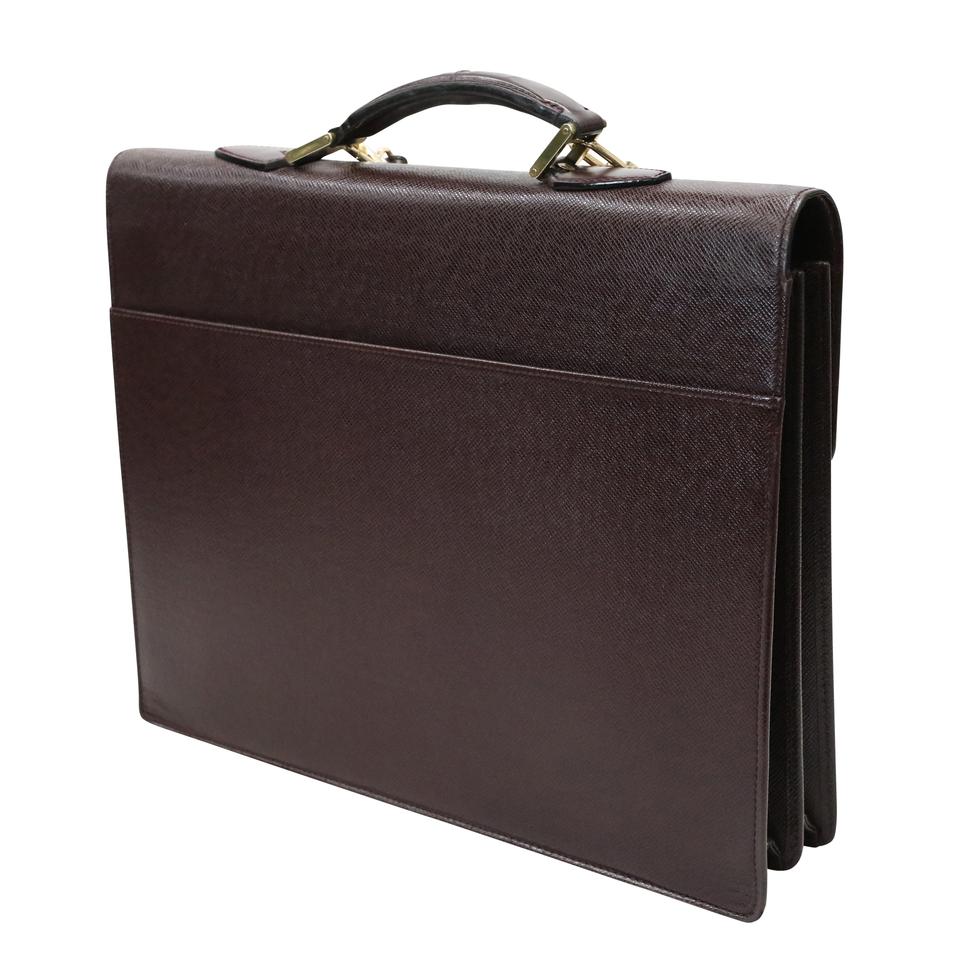 Louis Vuitton Briefcase EPI Laguito Ambassador Serviette Leather Travel Bag LV-S0304P-0014