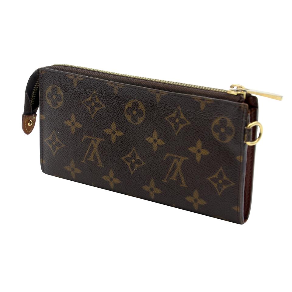 Louis Vuitton Astrid GM Monogram Logo Push-lock Wallet LV-1029P-0010