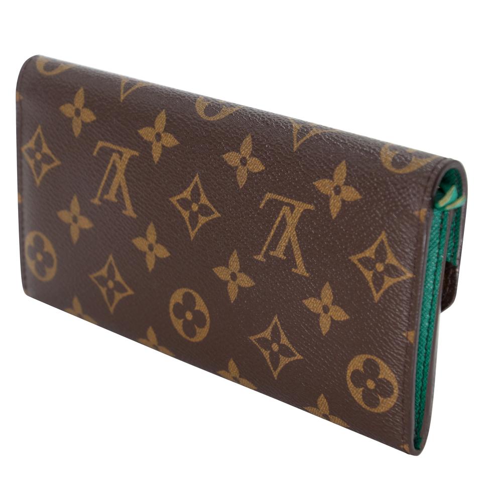 Louis Vuitton Long Monogram LV Emily Luxury Rouge Wallet LV-0619N-0005