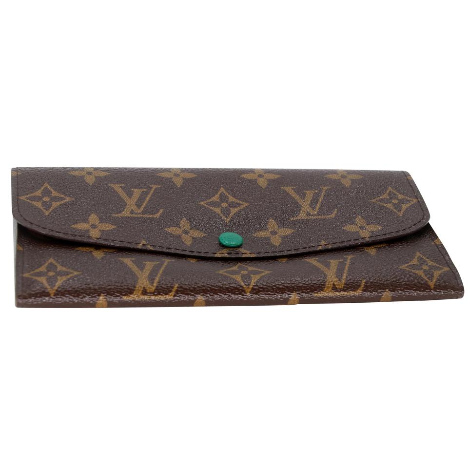 Louis Vuitton Long Monogram LV Emily Luxury Rouge Wallet LV-0619N-0005