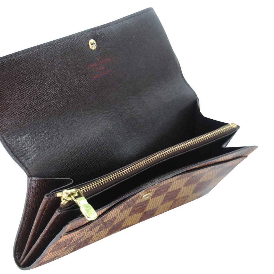 Louis Vuitton Sarah GM Damier Monogram Long Wallet LV-0930P-0003