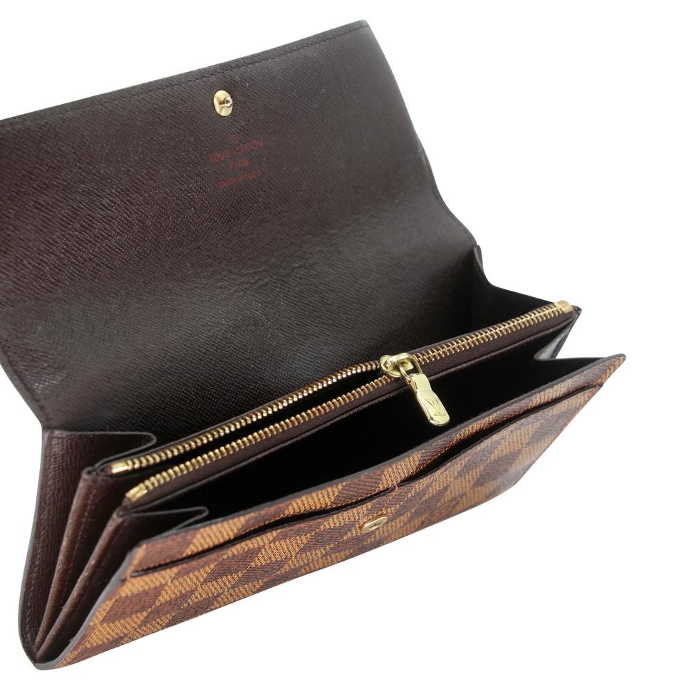 Louis Vuitton Sarah GM Damier Monogram Long Wallet LV-0930P-0003