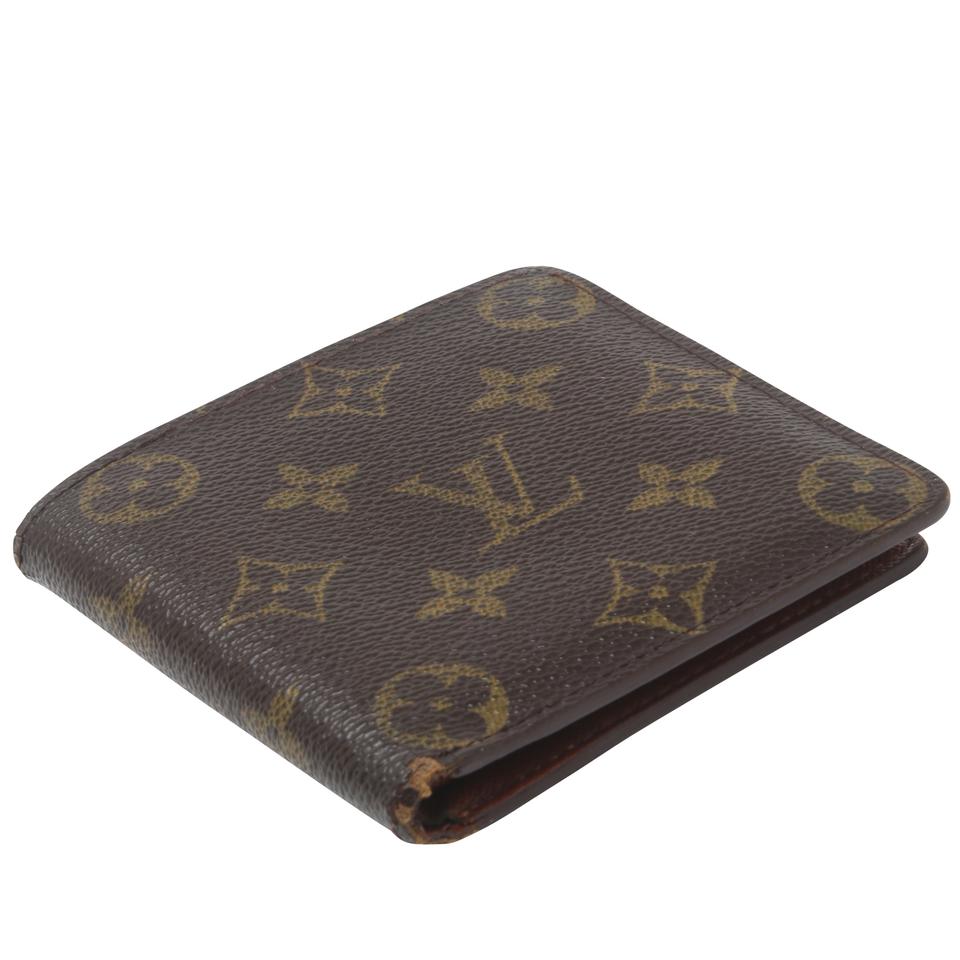 Louis Vuitton Brown Mongoram Coated Canvas Marco Bifold Wallet