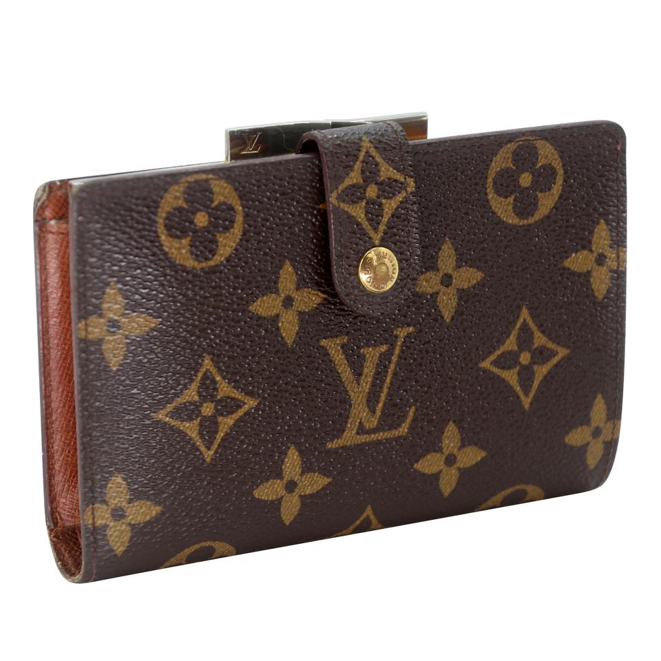 Louis Vuitton French Monogram Canvas Port Feuille Vienoise Wallet LV-0813N-0003