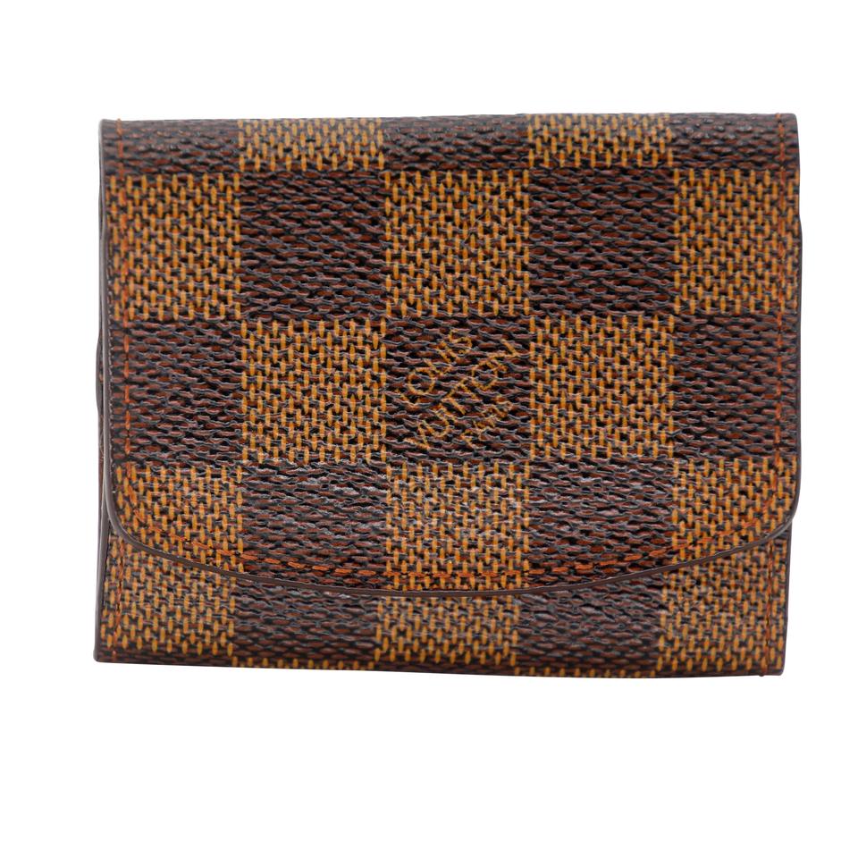 Louis Vuitton Pochette Damier Travel Jewelry Cuff Wallet LV-0813N-0008