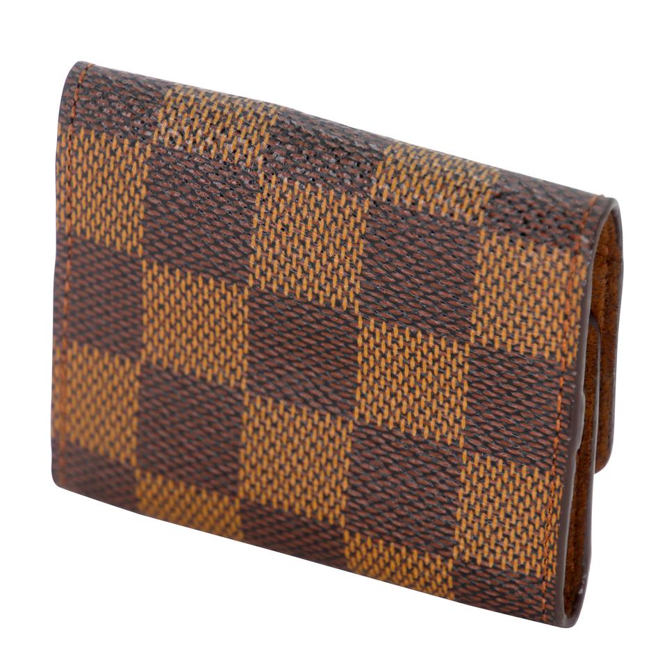 Louis Vuitton Pochette Damier Travel Jewelry Cuff Wallet LV-0813N-0008