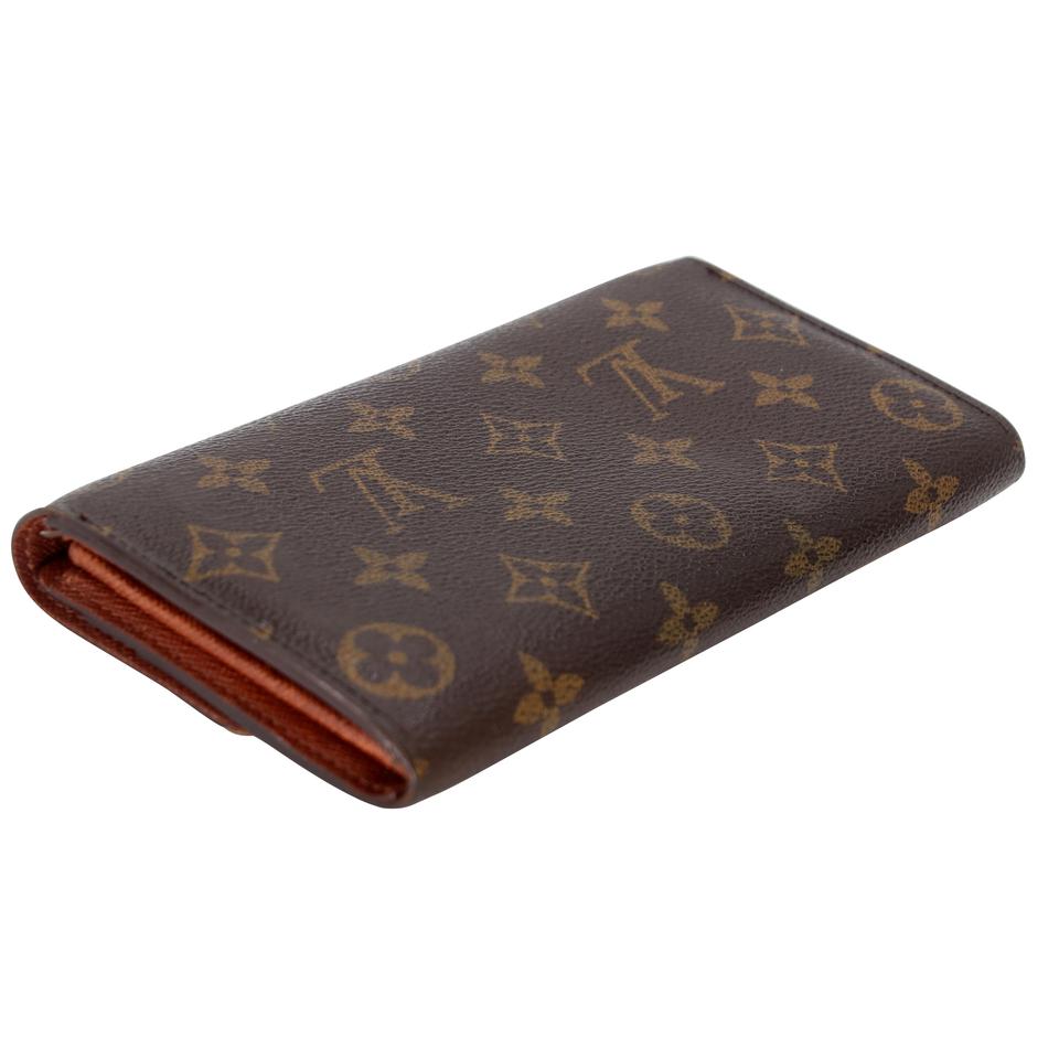 Louis Vuitton Sarah GM Large Canvas Travel Wallet LV-0813N-0005