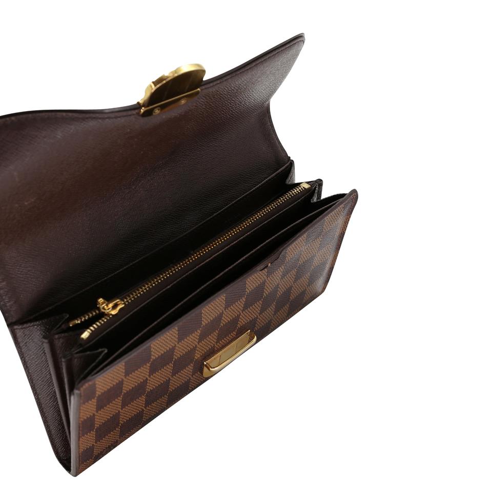 Louis Vuitton Sistina Damier Ebene GM Wallet LV-W1217P-0007