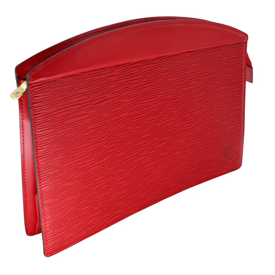 Louis Vuitton Epi Castilia Scarlet Monogram Travel Clutch LV-B0209N-0013