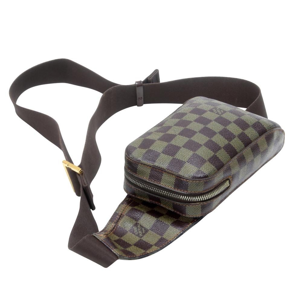 Louis Vuitton Géronimos Damier Ébène Canvas Crossbody Bag LV-0204N-0009