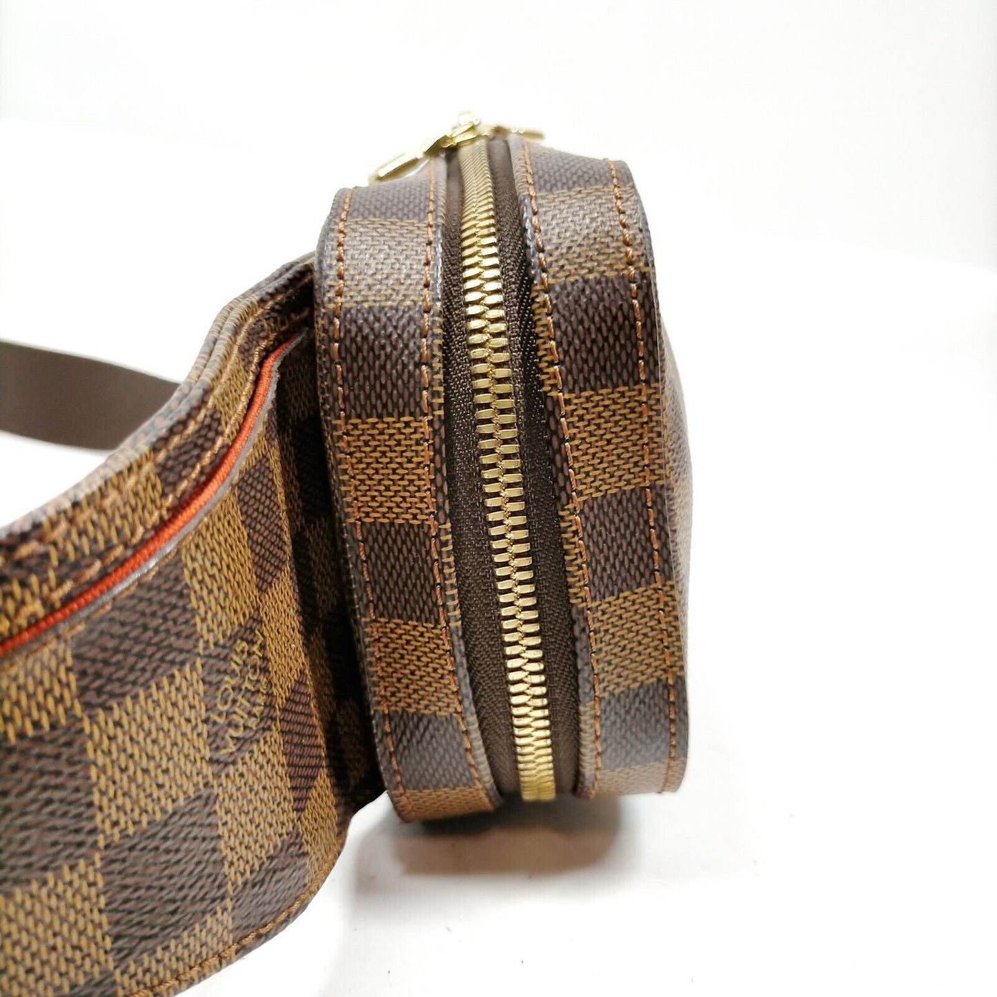 Louis Vuitton Geronimos Ebene Brown Damier Crossbody