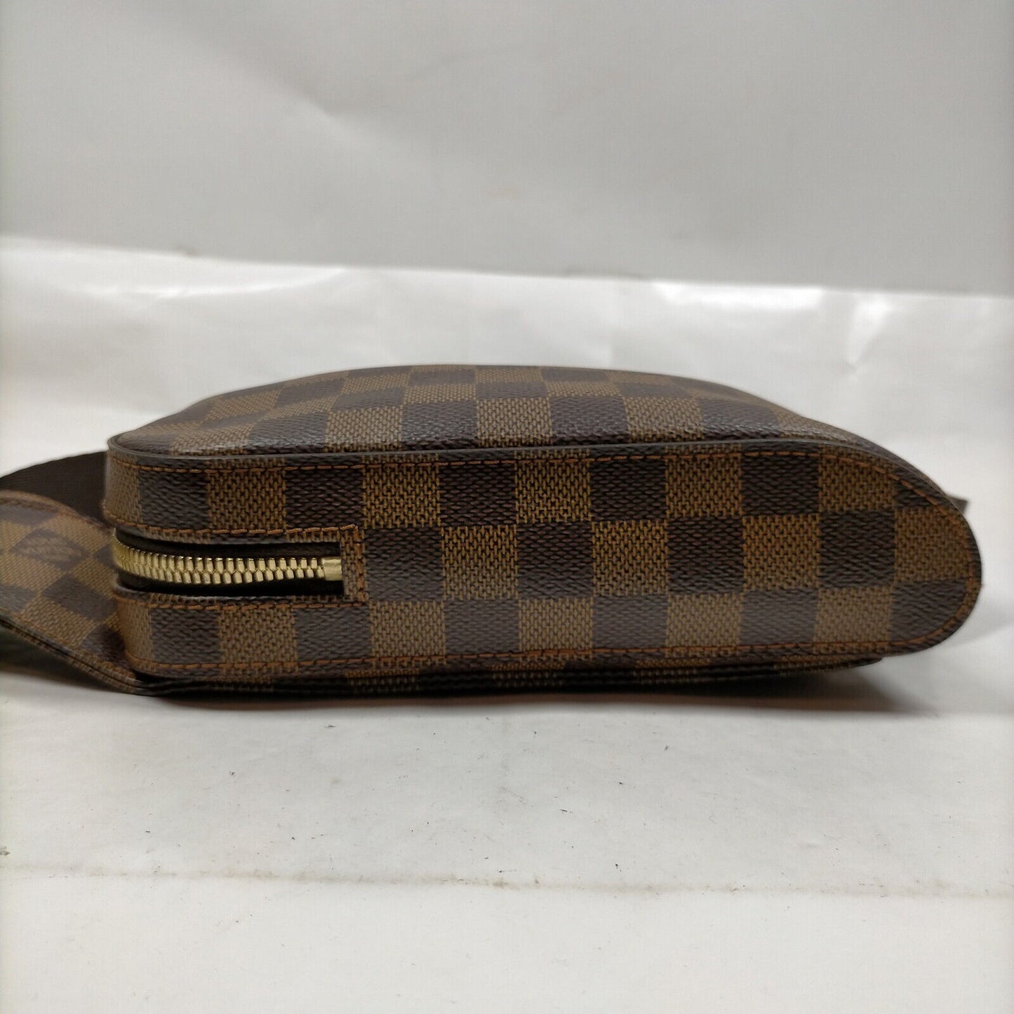 Louis Vuitton Geronimos Ebene Brown Damier Crossbody