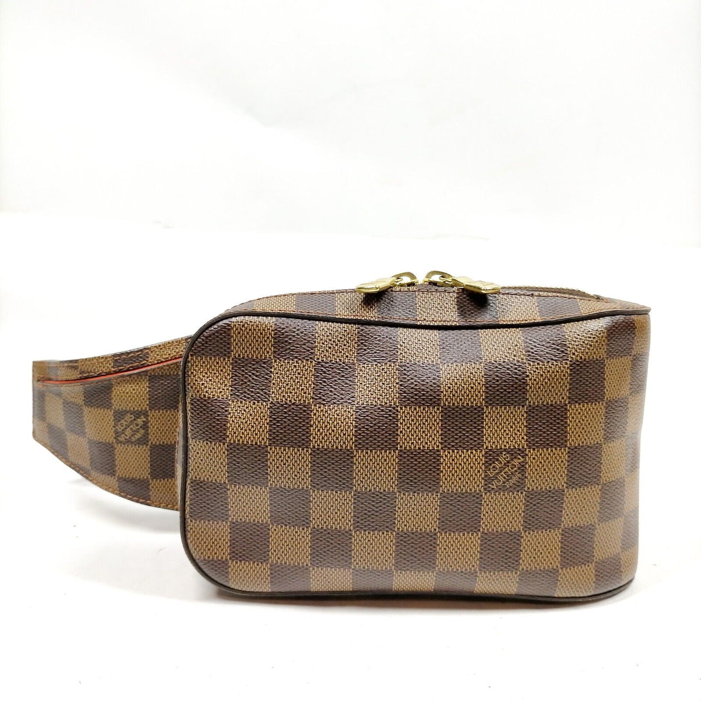 Louis Vuitton Geronimos Ebene Brown Damier Crossbody