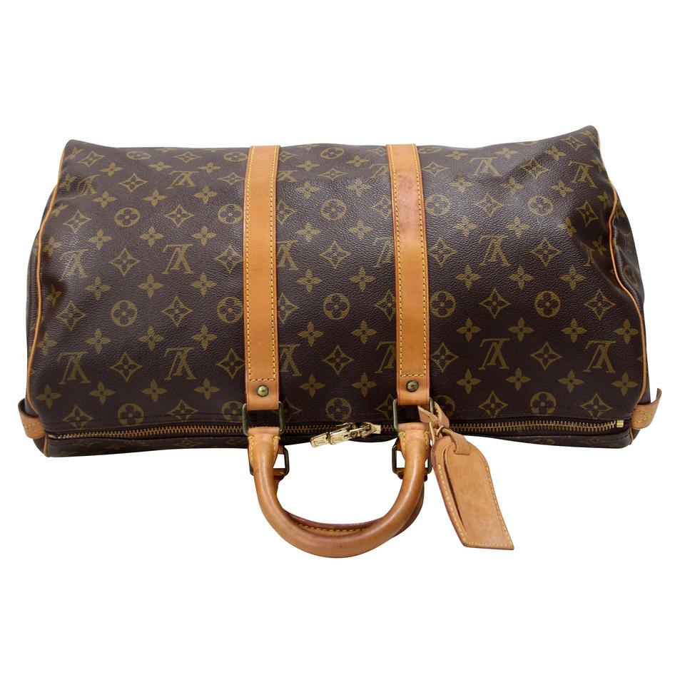 Louis Vuitton Keepall 45 Monogram Canvas Travel Bag LV-0829N-0003